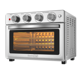 6 Slice 26QT/26L Air Fryer Fry Oil-Free, Extra Large Toaster Oven Combo, Air Fryer Oven, Roast, Bake, Broil,Convection Countertop Oven