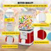 VEVOR Gumball Machine, 1-inch Candy Vending Machine, Commercial Gumball Vending Machine with Adjustable Candy Outlet Size