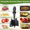 1pc Mansual Meat Chopper; Heat Resistant Meat Masher For Hamburger Meat; Ground Beef Smasher; Nylon Hamburger Chopper Utensil