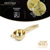 Thyme & Table Hand Held Gold Manual Juicer Citrus Squeezer