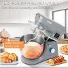 VEVOR 5 IN 1 Stand Mixer; 660W Tilt-Head Multifunctional Electric Mixer with 6 Speeds LCD Screen Timing; 7.4 Qt Stainless Bowl; Dough Hook