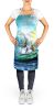 Fishing On The Bayou Apron Cooking Kitchen Server Baking Crafts Gardening for Adult Women Men, Unisex, Large, Multicolor