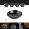 Thyme & Table Dinnerware Black Onyx Stoneware Round Soup Bowl